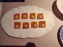 烟熏三文鱼青苹果色拉塔-漢舍中国菜馆(889广场店)