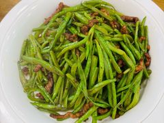 扁豆牛肉丝-紫光园·烤鸭·小馆(京旺家园店)