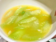 浓汤有机丝瓜烧毛豆32元-京城小江南·北京烤鸭·江南土菜·白鱼(中关村店)