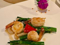 野菌炒凤尾虾-利苑酒家(合景国际金融广场店)