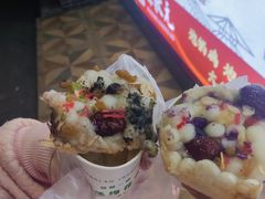 豆沙味梅花糕-孙氏梅花糕(马台街)