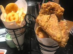 薯条炸鸡双拼-猪啊牛呀羊啊铜盘烤肉(正大广场店)