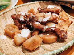 网红香酥肉-丁记盐蘸牛肉·新杭菜(河东路店)