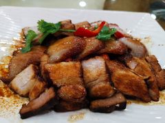 碳烧猪颈肉拼肥婆叉烧-食为先(广园店)