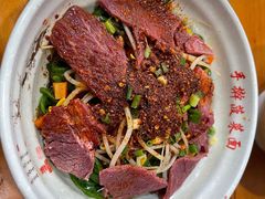 油泼牛肉面-手擀菠菜面(西康路店)