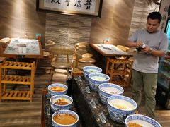 自助调料区-普宁潮汕牛肉火锅(新香洲店)