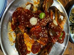 -明洞阿姨·韩式酱蟹烤肉·创意料理(三元桥店)