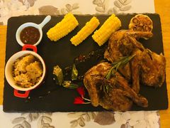 香草烤脆皮小春鸡-麦甜创意轻食餐厅(西康路店)