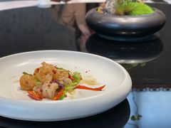 松露酱红胡椒粒炒虾球-宛平九号