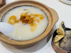 脆鱼皮艇仔粥-蔡澜点心·粤菜(月星环球港店)