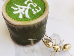 抹茶提拉米苏-茶是一枝花泡茶店