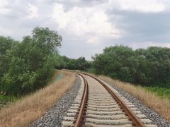 -乌龙涧铁道铁轨景