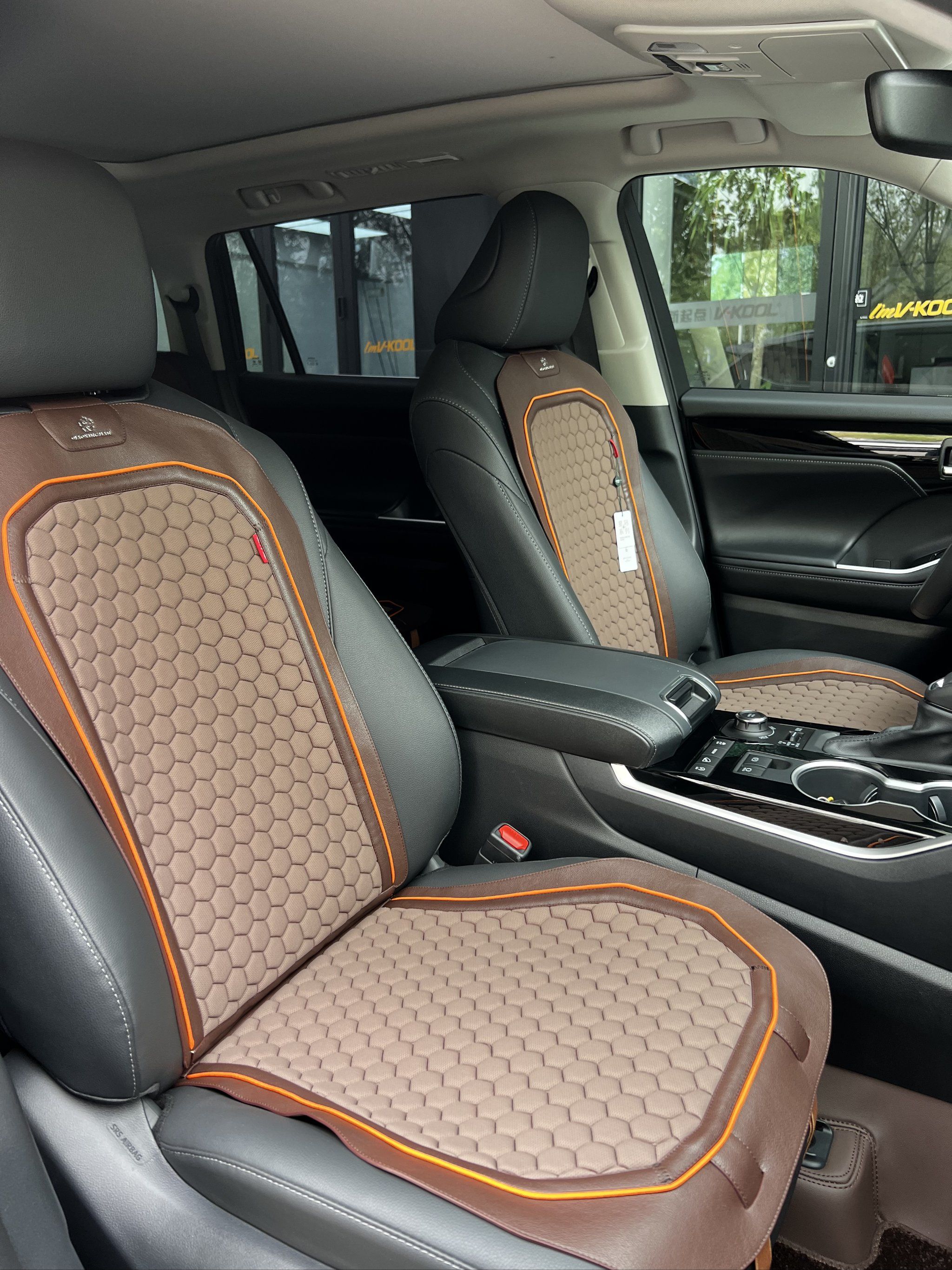 丰田汉兰达坐垫,不错不错#新乡威固 非常满意