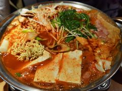 部队锅加芝士-富乐满韩国正宗炸鸡韩国料理(虹泉路店)