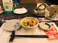 有机蔬菜沙拉配芝麻酱-广东嘉华大酒店·季花铁板烧餐厅