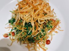 巧拌豆苗-四季民福烤鸭店(王府井灯市口店)