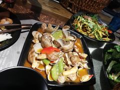 爆炒花蛤-潮十三潮汕砂锅粥(高新四路大都荟店)