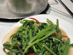 虾酱炒空心菜-肥仔文澳门猪骨煲(南京西路店)