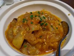 花胶蟹粉焖秋茄-索菲特酒店·乐轩华中餐厅