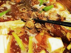 红汤羊蝎子锅-游园觅食记夜市·小龙虾大排档