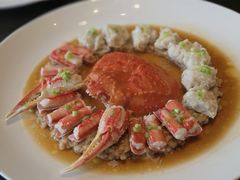 油醋汁黑豚肉饼蒸松叶蟹-临江宴(陆家嘴店)