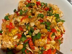 腊八豆炒荷包蛋-湘中缘·湖南菜(娄底驻京办店)