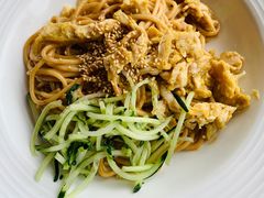 麻酱鸡丝意面-必胜客(港城新天地店)