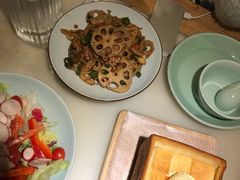 绿茶小炒藕-绿茶餐厅(西单老佛爷店)
