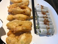 簸箕板拼油炸糕-老聃·小鸭鲢城原味客家菜(海沧店)