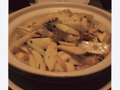 茭白雪菜炒鱼肚-赖厨潮汕砂锅粥