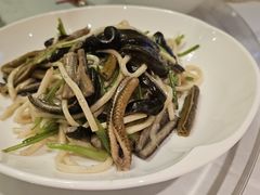 茭白炒现划鳝丝-玫瑰厅上海菜(兴国路店)
