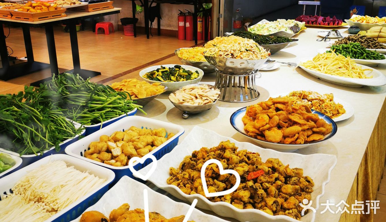 68种素食 人均29💰的自助 干饭人冲鸭！
