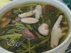 西洋菜花菇燉雞腳-海鲜街菜馆(海珠南路店)