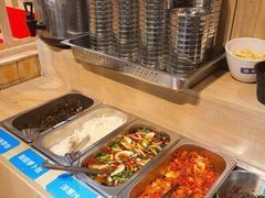 自助取餐区-哈哈碳都·牛肋条无限自助烤肉(台江万达店)
