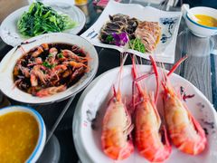 -七的湖·晚芳亭·阳澄湖农家菜·大闸蟹(莲花岛店)