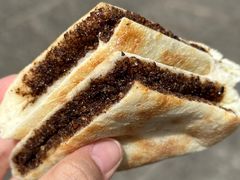 白糖胡麻粑粑-眼镜粑粑