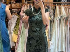 -暮晚尘香汉服旗袍