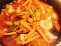 手工鲍汁黑豆腐-南枝记·港式打边炉(新北万达店)