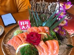 三文鱼刺身-三月居酒屋(青年大街店)