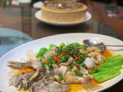 青花椒蒸笋壳鱼-猪肉婆私房菜(容桂总店)