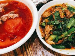 蒜苗盐煎肉-雨田饭店(华兴东街店)