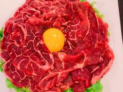 手切牛花腱-北门涮肉·炭火铜锅涮肉(什刹海店)