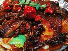 风味蝶鱼头-将相和·海鲜蒸饺大连菜