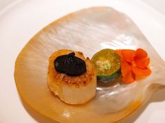 黑松露煎元贝-闻见中国海南菜(K11店)