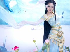 莲台咏5-九月鹰飞汉服摄影工作室
