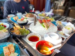 什锦生鱼片定食-海之乡日本料理铁板烧(星海店)