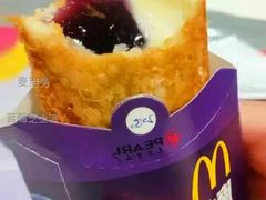 蓝莓芝士派-麦当劳(金稻田路餐)