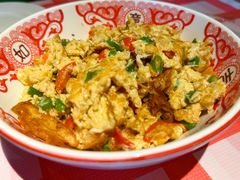 青红椒炒鸡蛋-恰八斗·猛火长沙菜(国贸店)