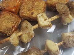 -老红桥炸灌肠牛肚锅烧烤(定福庄店)