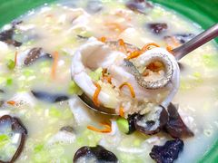 高汤脆米浸桂花鱼-轩记海鲜餐厅·四十五年老字号·经典粤菜(西区彩虹店)
